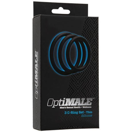 Doc Johnson - Optimale 3 Cock Ring Set DJ1074 CherryAffairs