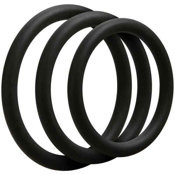 Doc Johnson - Optimale 3 Cock Ring Set CherryAffairs