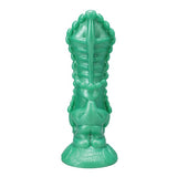 Doc Johnson - Polynesian Pleasures Pleasure Idols Mala Maona Earth Idol Vibrating Dildo with Remote (Jade) DJ1197 CherryAffairs