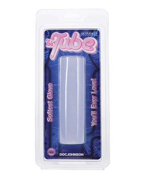 Doc Johnson - The Tube Love Glove Textured Masturbation Sleeve (Clear) DJ1227 CherryAffairs