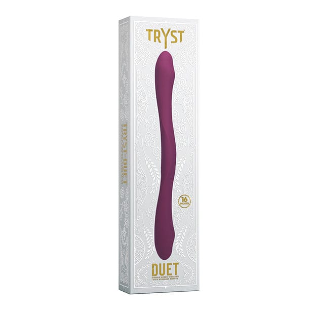 Doc Johnson - Tryst Duet with Remote Vibrating Double Dildo CherryAffairs