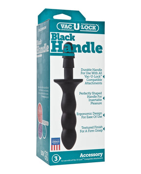 Doc Johnson - Vac-U-Lock Textured Attachment Handle (Black) DJ1208 CherryAffairs