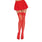Dreamgirl - Fishnet Thigh High  with Lace Top Stockings DG1092 CherryAffairs