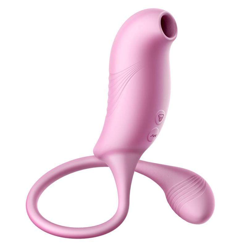 Erocome - Tucana Dual Clitoral Air Stimulator with Bullet CherryAffairs