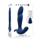 Evolved - Gender X True Blue Thrusting Prostate Massager (Blue) EV1099 CherryAffairs