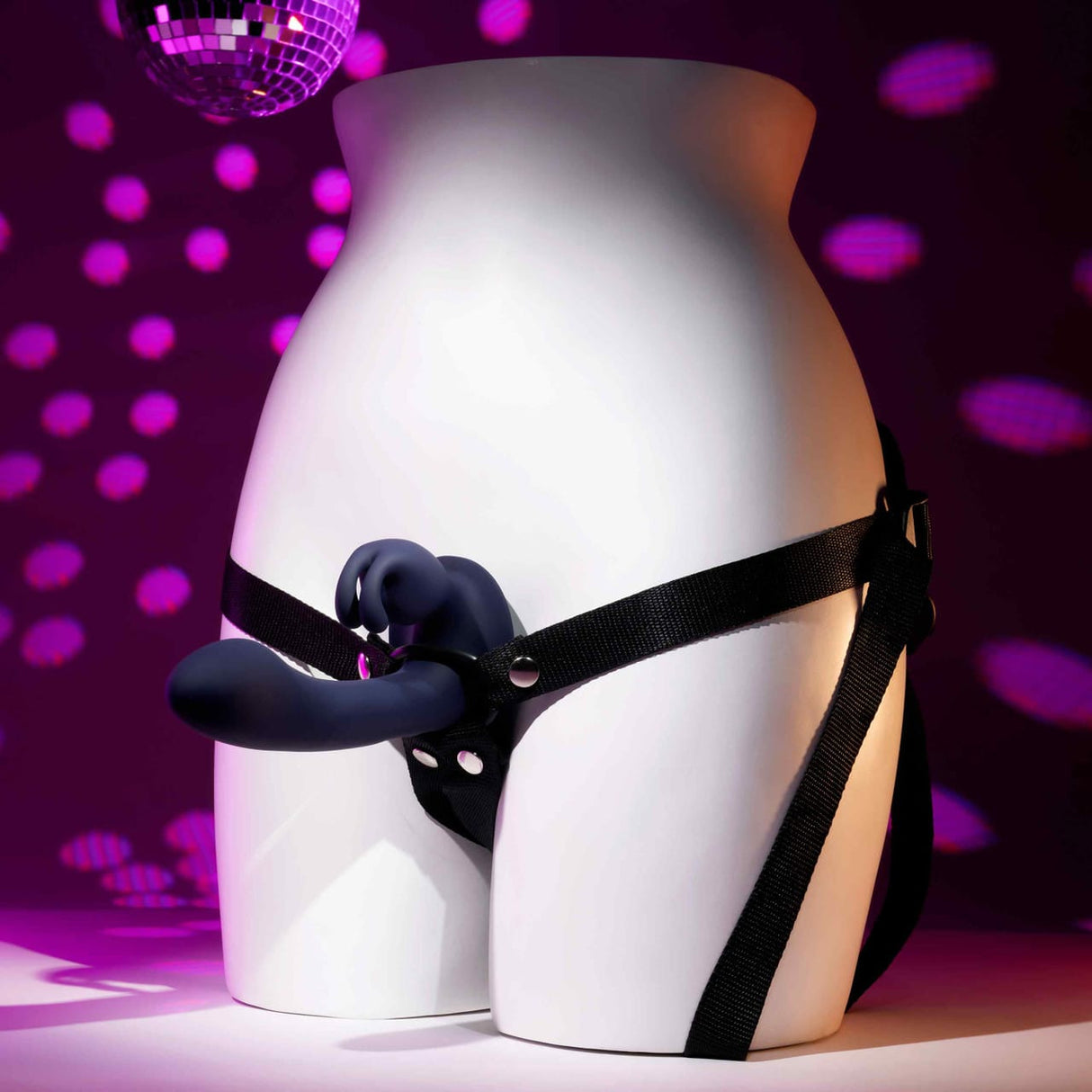 Evolved - Giving Vibes Remote-Controlled Strap-On Vibrator (Black) EV1214 CherryAffairs