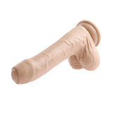 Evolved - Peek A Boo Uncircumcised Realistic Vibrating Dildo 8" CherryAffairs