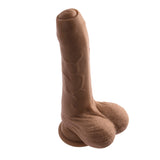 Evolved - Peek A Boo Uncircumcised Realistic Vibrating Dildo 8" CherryAffairs