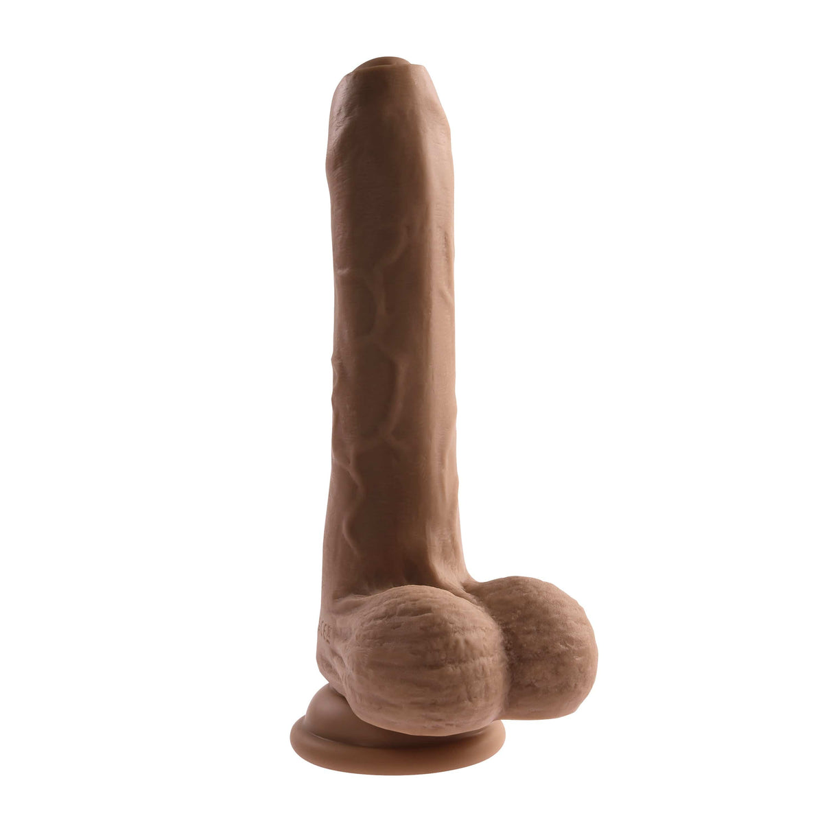 Evolved - Peek A Boo Uncircumcised Realistic Vibrating Dildo 8" CherryAffairs