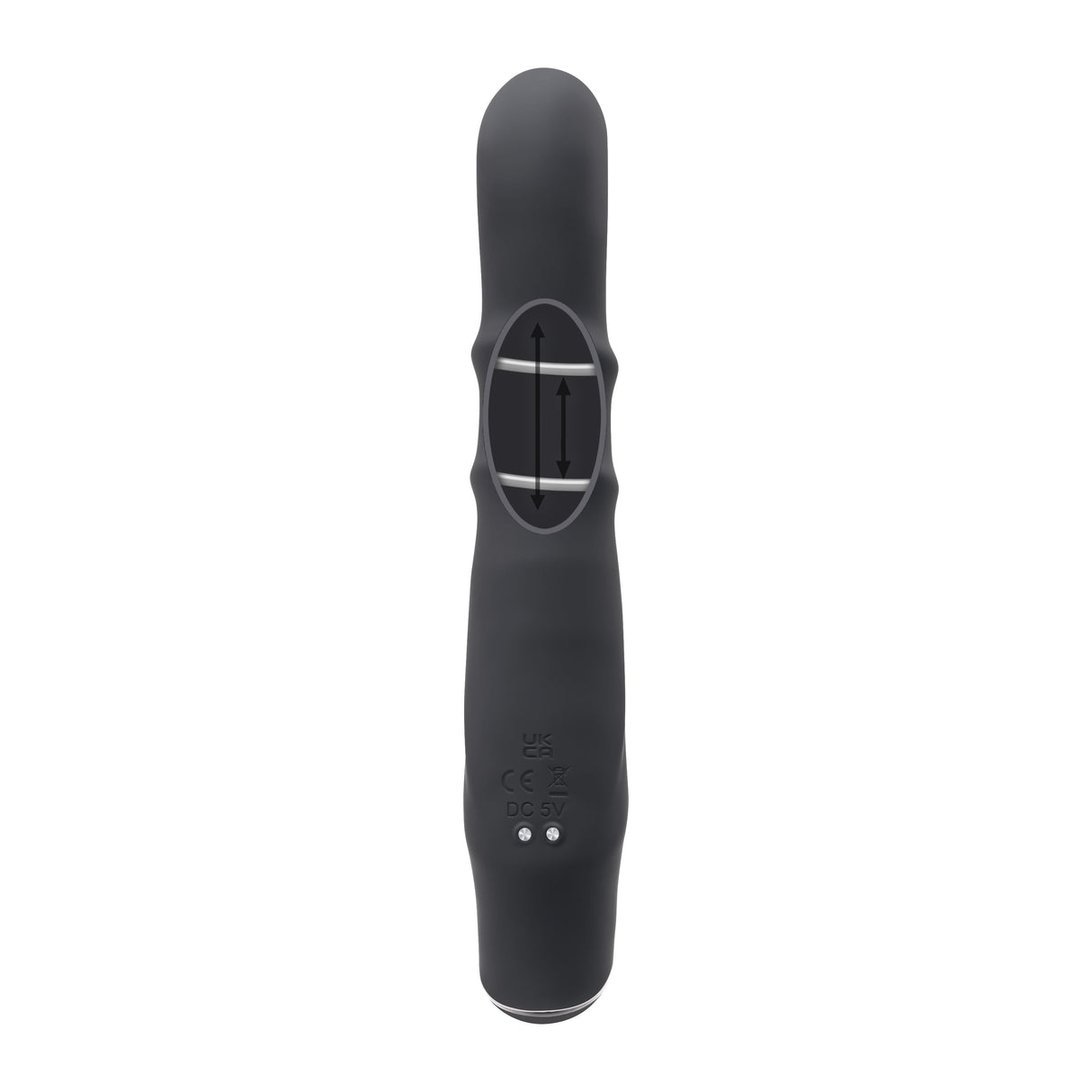 Evolved - Ringmaster Rabbit Vibrator (Black) EV1125 CherryAffairs