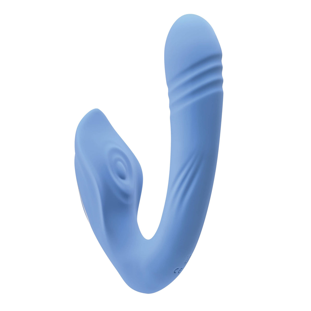 Evolved - Tap and Thrust Curved Vibrator (Blue) EV1093 CherryAffairs