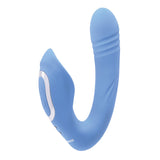 Evolved - Tap and Thrust Curved Vibrator (Blue) EV1093 CherryAffairs