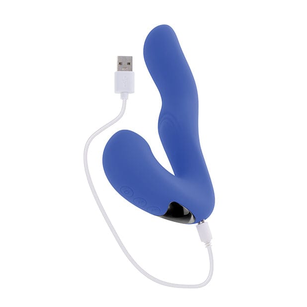Evolved - Tappity Tap Dual G Spot Vibrator Massager (Blue) EV1160 CherryAffairs