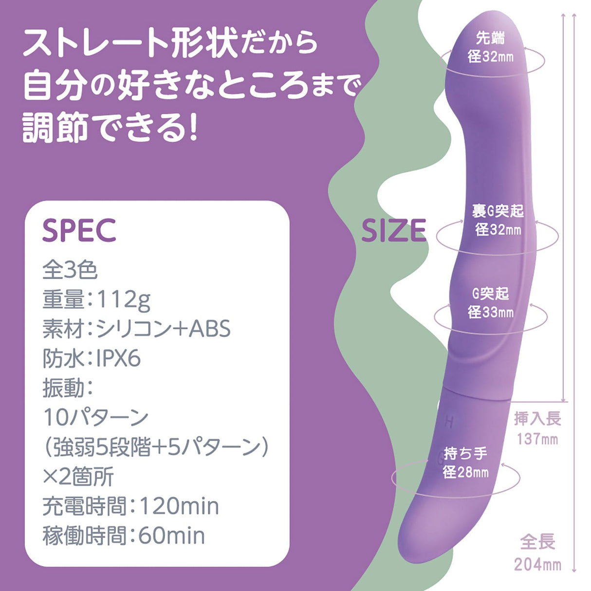 FACT - Lady Japan Silicone G Spot Vibrator CherryAffairs