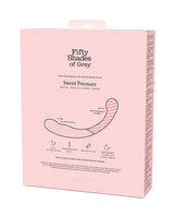 Fifty Shades of Grey - Sweet Pressure Steel and Silicone Wand (Black) FSG1183 CherryAffairs