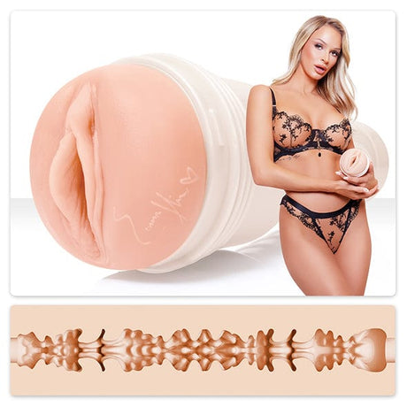 Fleshlight - Girls Emma Hix Syrup Signature Vagina RP Masturbator (Beige) FL1302 CherryAffairs