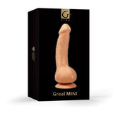 FT London - G Vibe Greal Mini Vibrating Realistic Dildo (Flesh) FT1022 CherryAffairs