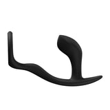 Fun Factory - Bootie Ring Silicone Cock Ring with Butt Plug (Black) FF1181 CherryAffairs