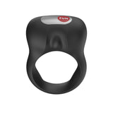 Fun Factory - Steady Vibrating Silicone Cock Ring (Black) FF1194 CherryAffairs