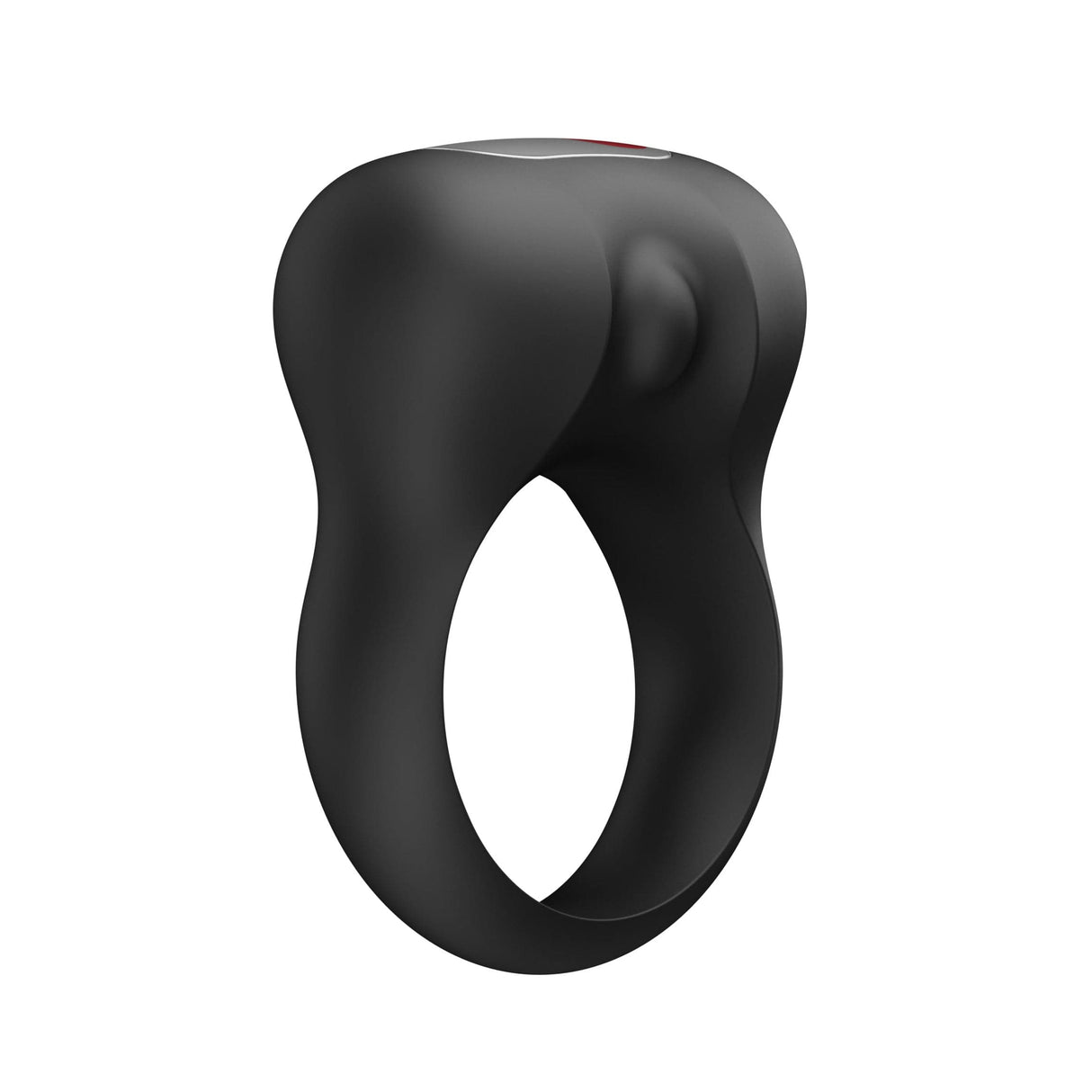 Fun Factory - Steady Vibrating Silicone Cock Ring (Black) FF1194 CherryAffairs