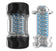 Galaku - Advanced Manual Spiral Male Masturbator Cup GLK1025 CherryAffairs
