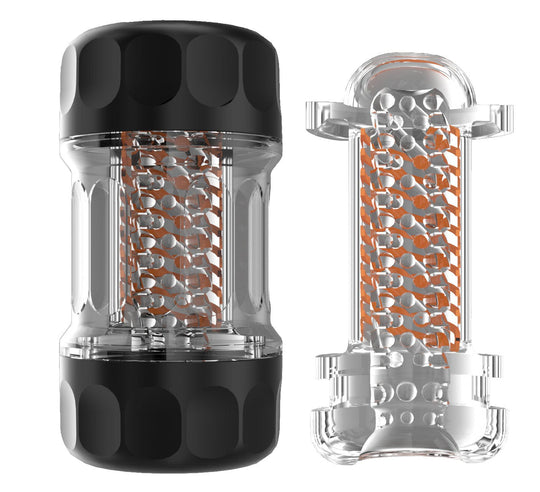Galaku - Advanced Manual Spiral Male Masturbator Cup