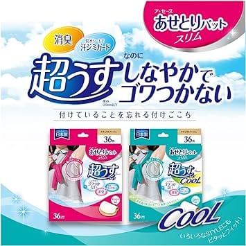 Jex - A Seine Sweat Absorbing Pad Slim Ultra Thin Type 36 Pieces OT1239 CherryAffairs