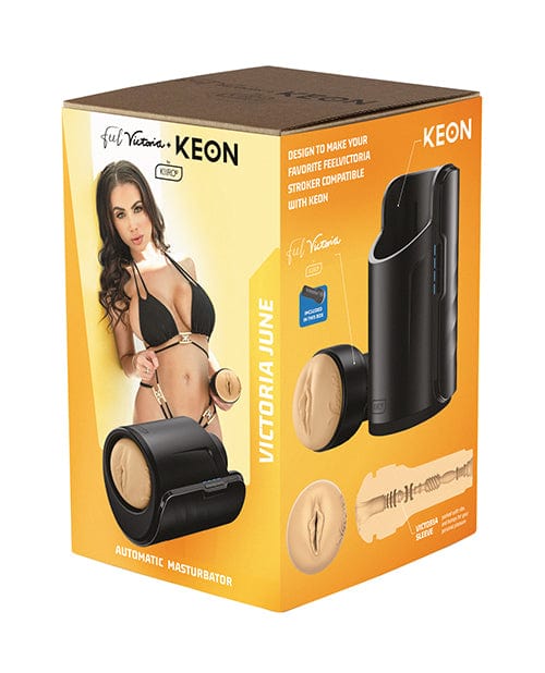 Kiiroo - Keon Feel Stars Collection Stroker Combo Set Victoria June KR1049 CherryAffairs