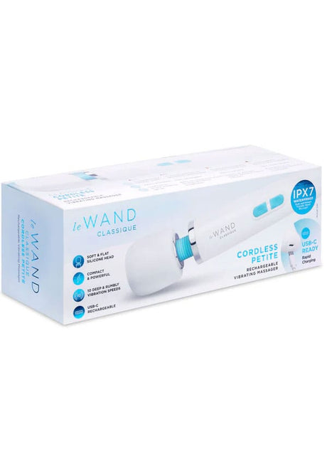 Le Wand - Classique Petite Wand Massager (White) LW1009 CherryAffairs