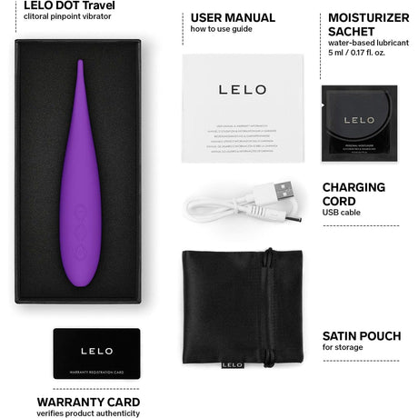 LELO - DOT Travel Pinpoint Clit Massager Vibrator CherryAffairs