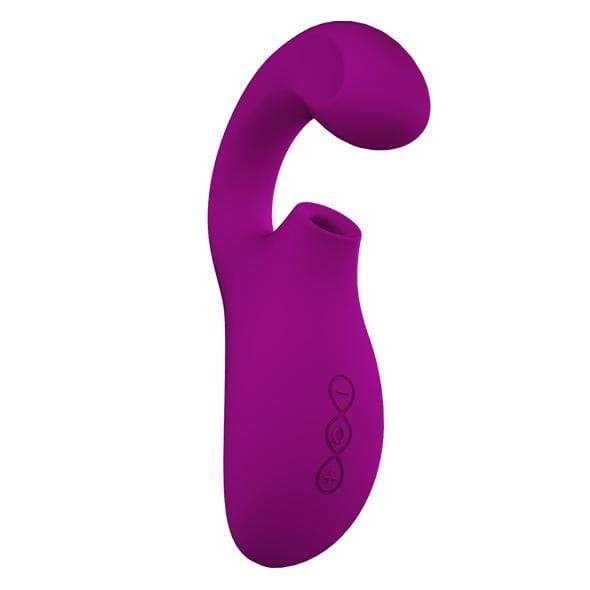 LELO - Enigma Dual Stimulation Sonic Clitoral Air Stimulator Massager    G Spot Dildo (Vibration) Rechargeable