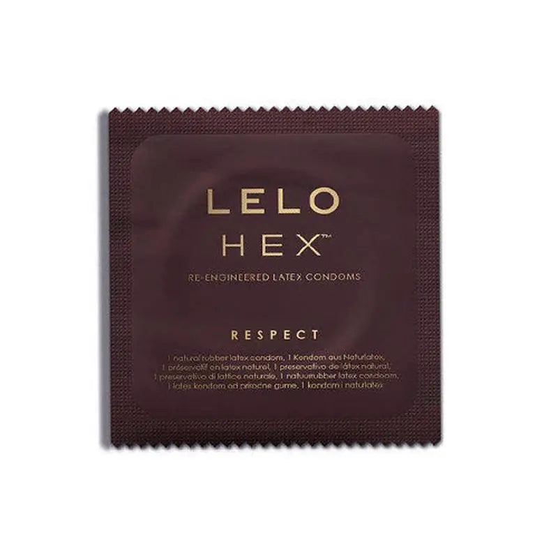 LELO - HEX Latex Condoms Respect XL (1 piece) CherryAffairs