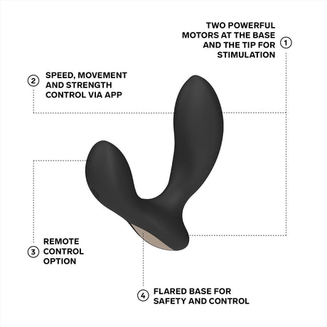 LELO - Hugo 2 Prostate Massager CherryAffairs