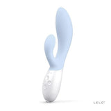 LELO - Ina 3 G Spot and Clitoral Rabbit Vibrator  Seafoam 7350075028311 Rabbit Dildo (Vibration) Rechargeable