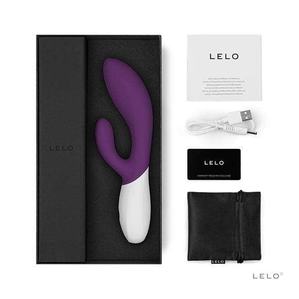 LELO - Ina Wave 2 G Spot and Clitoral Rabbit Vibrator    Rabbit Dildo (Vibration) Rechargeable