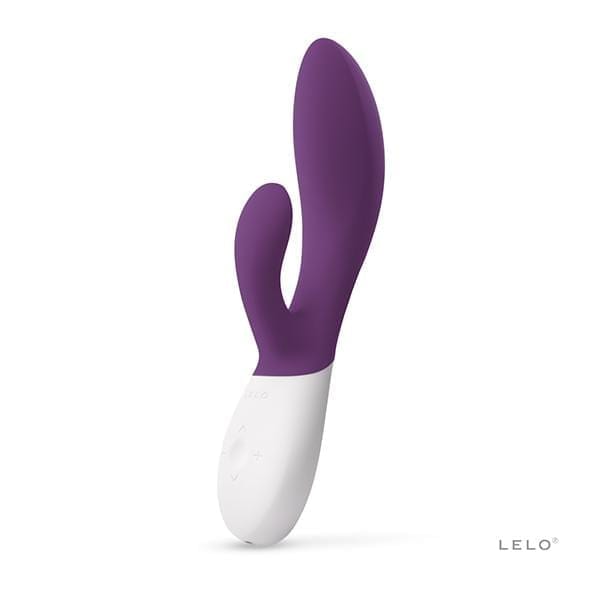 LELO - Ina Wave 2 G Spot and Clitoral Rabbit Vibrator  Plum 7350075028465 Rabbit Dildo (Vibration) Rechargeable