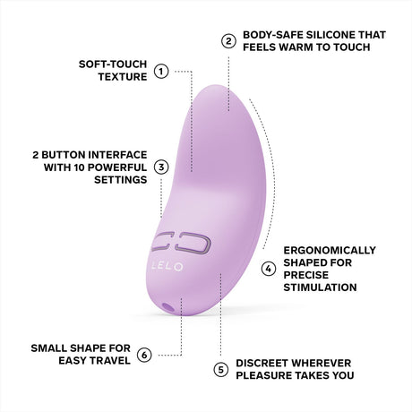 LELO - Lily 3 Vibrating Clit Massager CherryAffairs