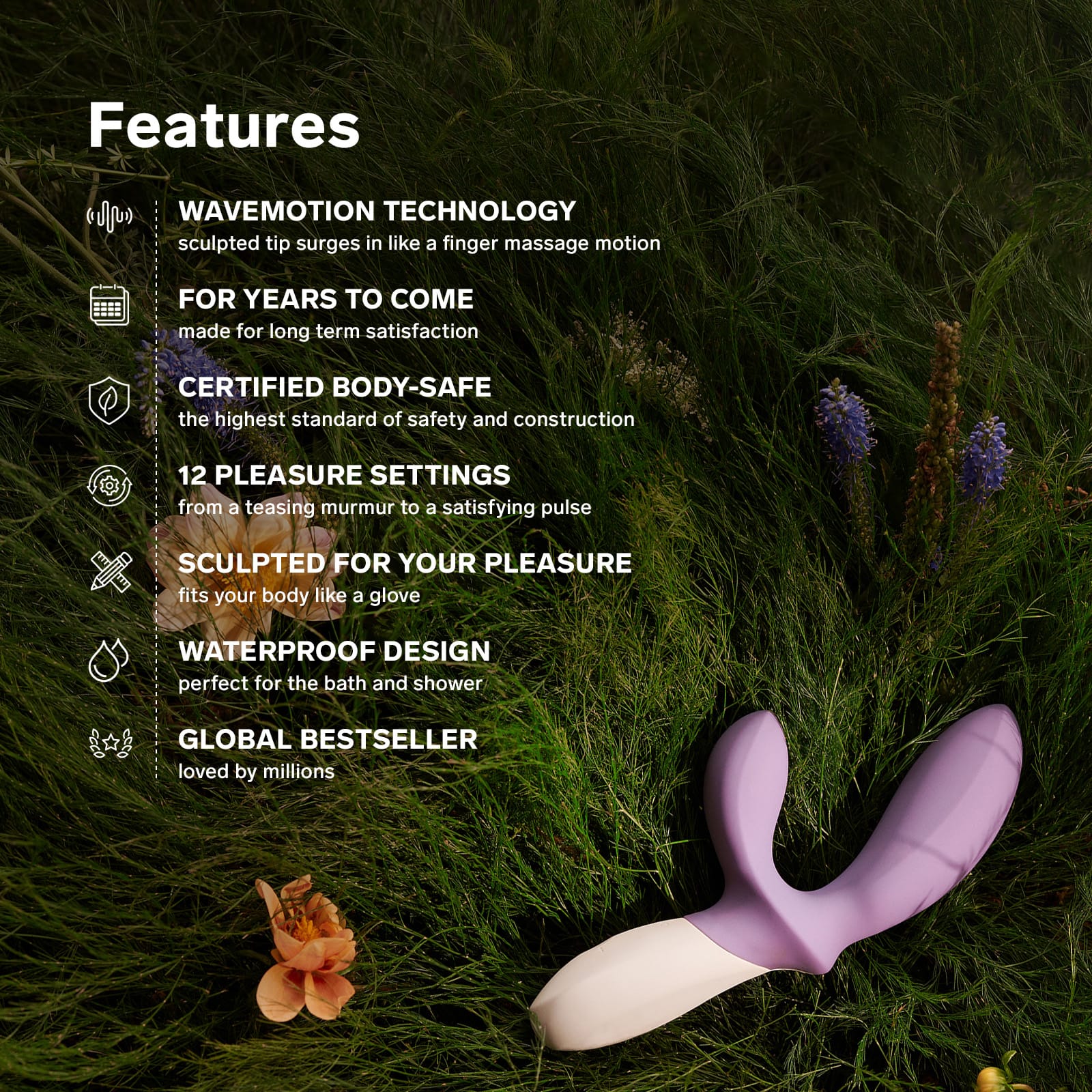 LELO LOKI Wave 2 feature overview