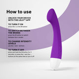 LELO - Originals MOKA App-Controlled G Spot Vibrator (Purple) LL1276 CherryAffairs