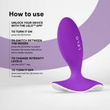 LELO - Originals SURFER App-Controlled Prostate Massager (Purple) LL1274 CherryAffairs