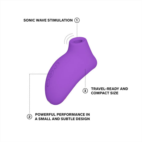 LELO - Sona 2 Travel Clitoral Air Stimulator CherryAffairs