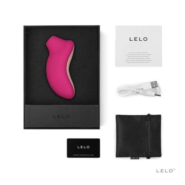 LELO - Sona Sonic Clitoral Air Stimulator CherryAffairs