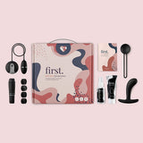 Loveboxxx - First Self Love [S]experience Beginners Starter Set (Black)    Clit Massager (Vibration) Non Rechargeable