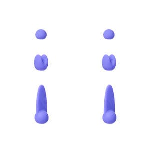 Lovense - 3 Attachments (for Hyphy) Set of 2 LOS1071 CherryAffairs