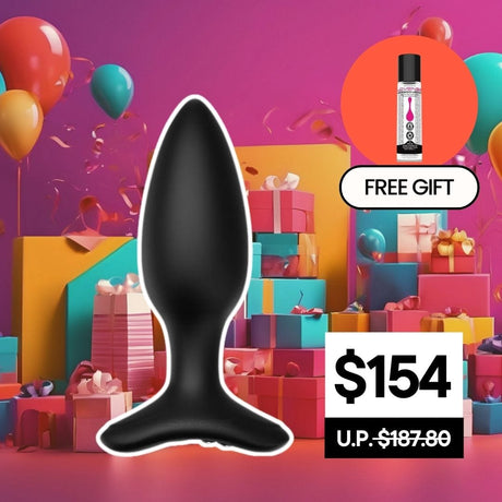 Lovense BFCM Bundle: Hush 2 App-Controlled Silicone Butt Plug CherryAffairs