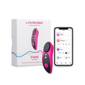 Lovense - Ferri App-Controlled Panty Vibrator (Pink) LOS1020 CherryAffairs