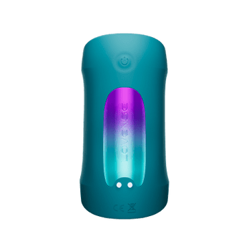 Lovense - Gush 2 Masseurs de Gland Contrôlés par Application avec Stroker (Vert)