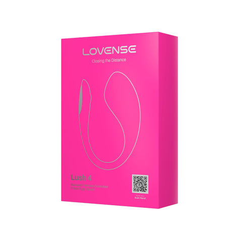 Lovense - Lush 4 App-Controlled Bullet Egg Vibrator (Pink) LOS1062 CherryAffairs