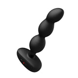 Lovense - Ridge App-Controlled Vibrating Rotating Anal Beads (Black) LOS1051 CherryAffairs