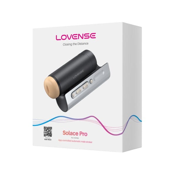 Lovense - Solace Pro Male Masturbator Stroker (Black) LOS1058 CherryAffairs